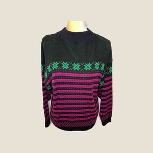 Vintage Knit Snow Pullover